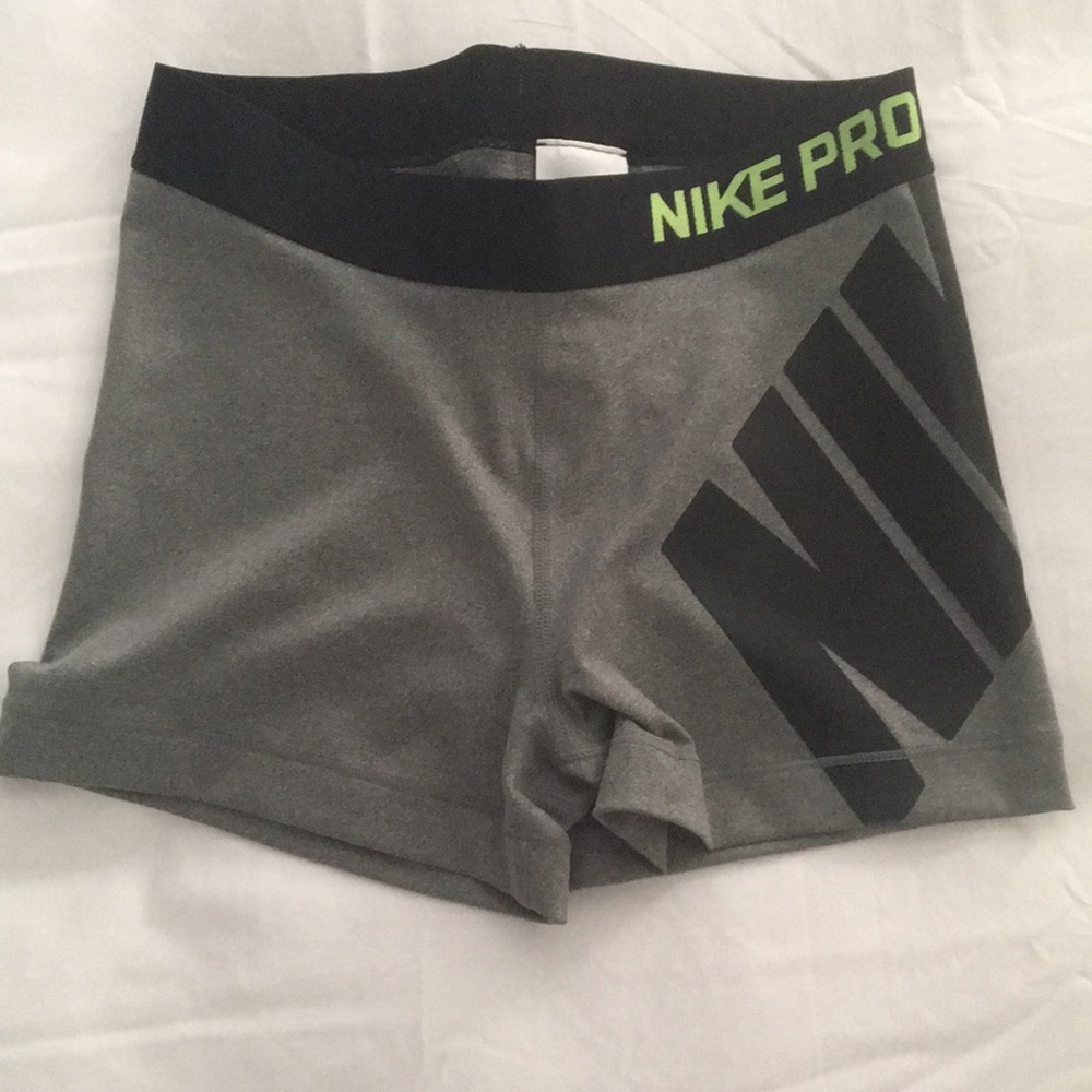 Gray NIKE Compression Shorts